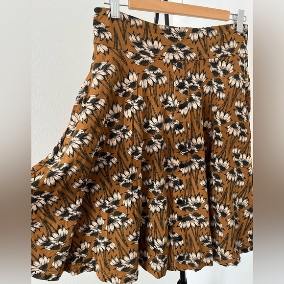 🌼 Effie’s Heart Lotus Blooms Skirt • XL • Retro Whimsy & Cottagecore Magic 🌼 - Picture 6 of 13